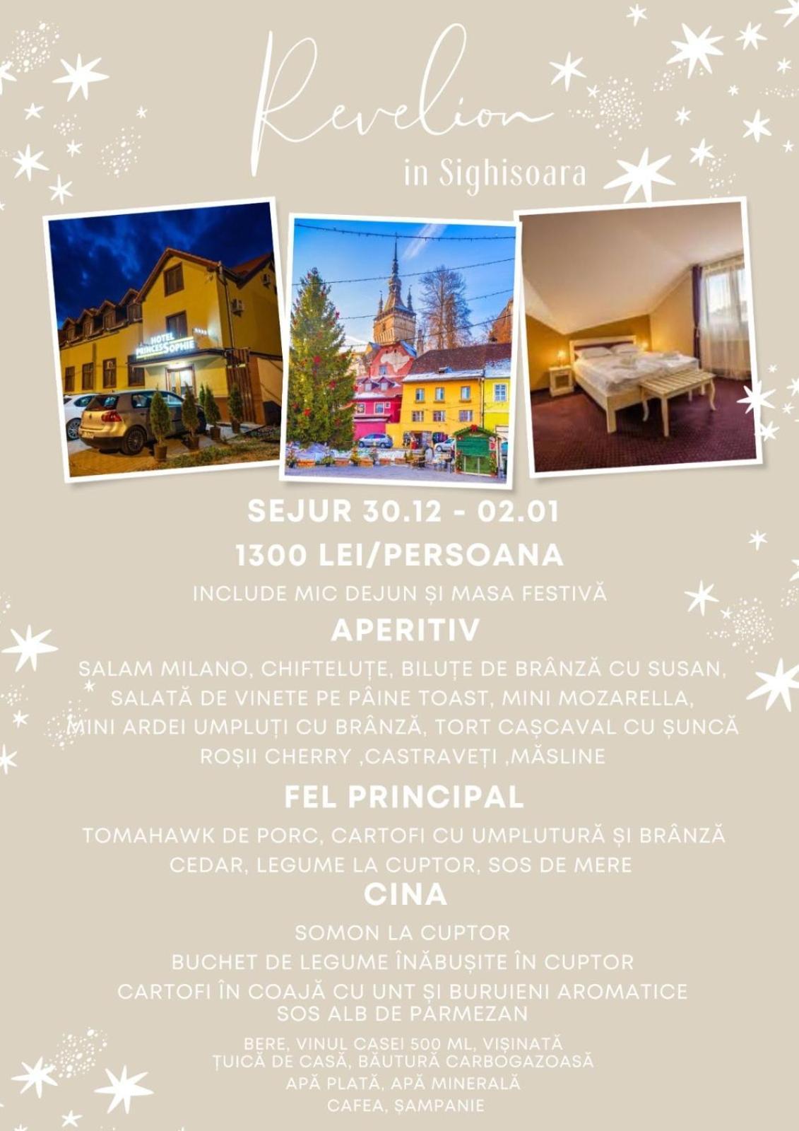 Hotel Princessophie Сигишоара Экстерьер фото